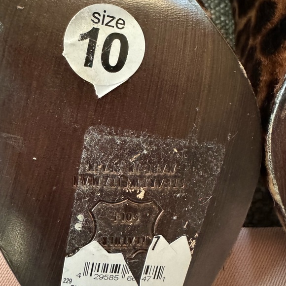 EUC STUART WEITZMAN AUTH Women Leopard Print CalfHair Uprise Loafer
Pump Sz 10 - Picture 6 of 10
